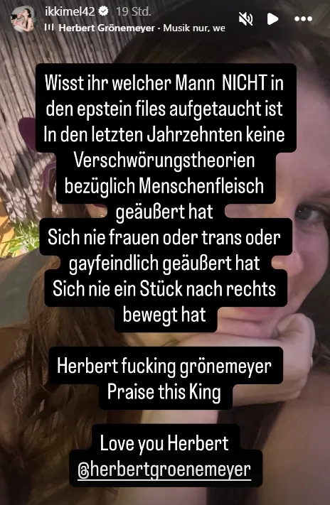 Angriff von Ikkimel gegen Xavier Naidoo per Instagram Post