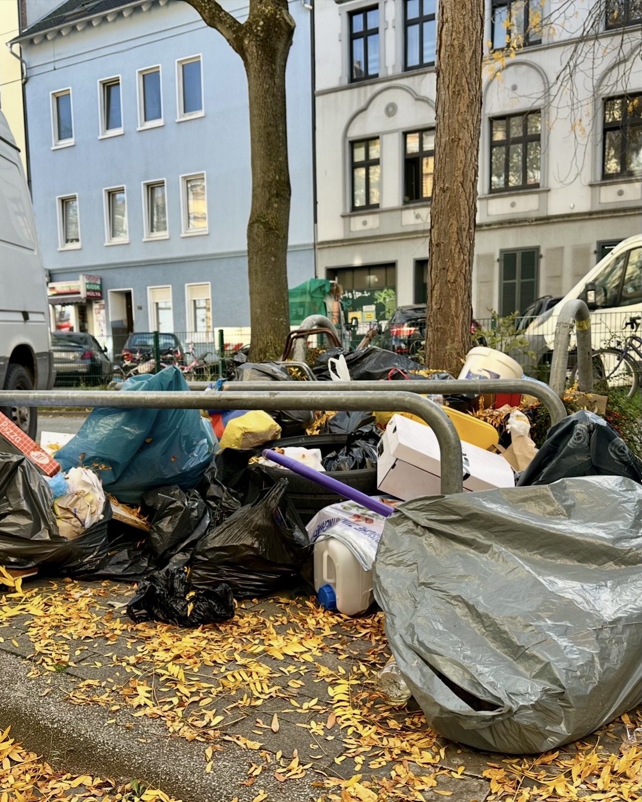 Dortmund Nordstadt Müll Problemviertel Straßenbild