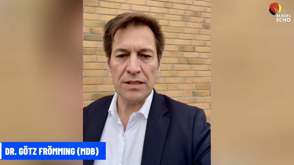 Der Bundestagsabgeordnete Götz Frömming