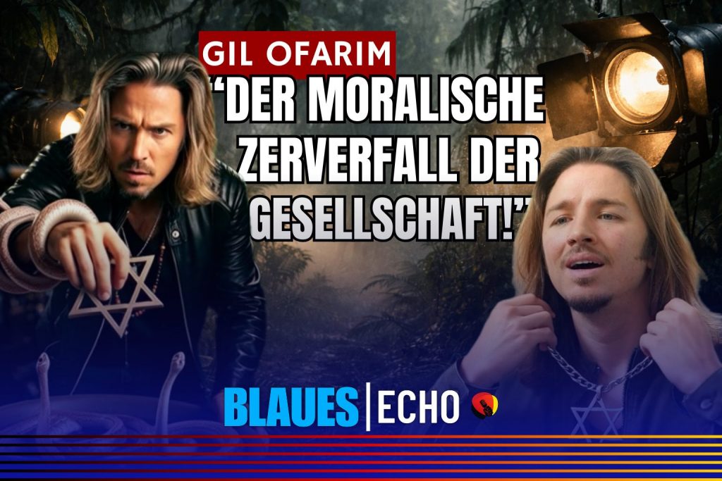 Gil Ofarim moralischer Zerfall Gesellschaft: Falschvorwurf Antisemitismus und Dschungelcamp – Symbol für Verlogenheit und Werteverlust in Deutschland.