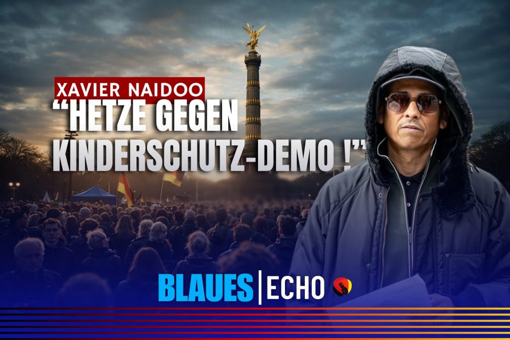 Xavier Naidoo auf Kinderschutz-Demo Berlin Siegessäule: Hetze gegen Epstein-Kritik und Kindesmissbrauch-Aufklärung – Medien und Linke diffamieren Patrioten.
