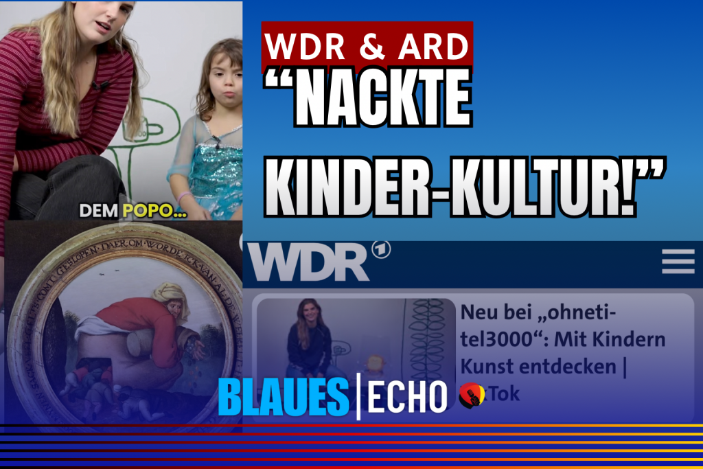 WDR ARD nackte Kinder Kultur ohnetitel3000: Mit Kindern Kunst entdecken – sexualisierende Inhalte unter Kunst-Deckmantel? Jeffrey Epstein Symbol für Medien-Vertuschung von Kinderschutz-Skandalen.