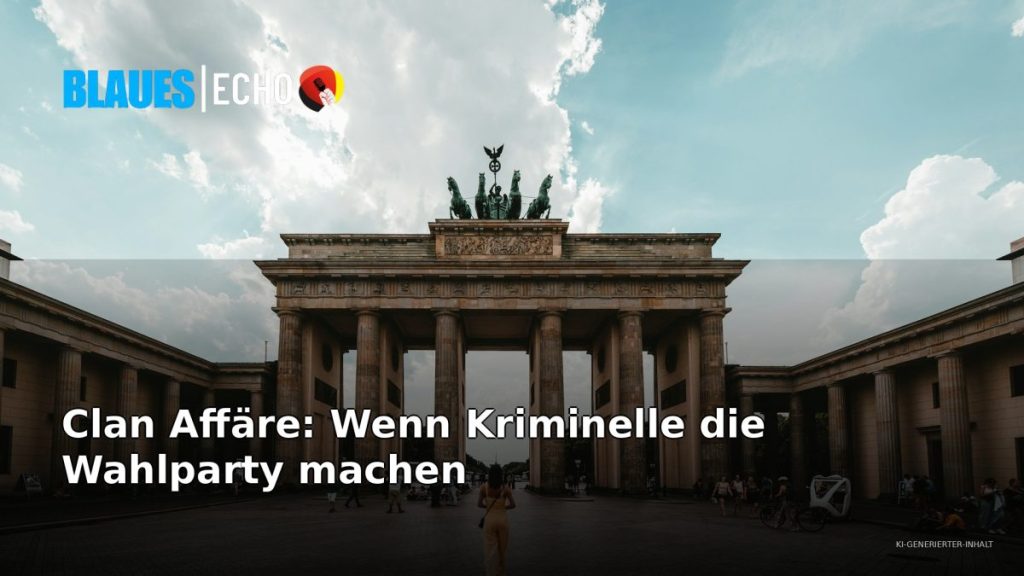 Clan Affäre: Wenn Kriminelle die Wahlparty machen