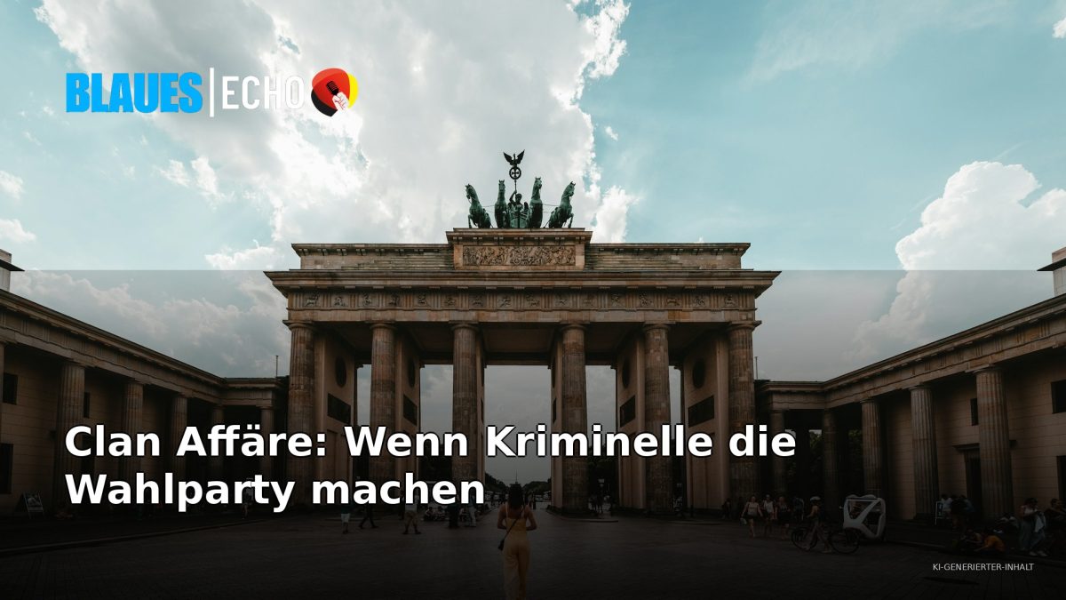 Clan Affäre: Wenn Kriminelle die Wahlparty machen