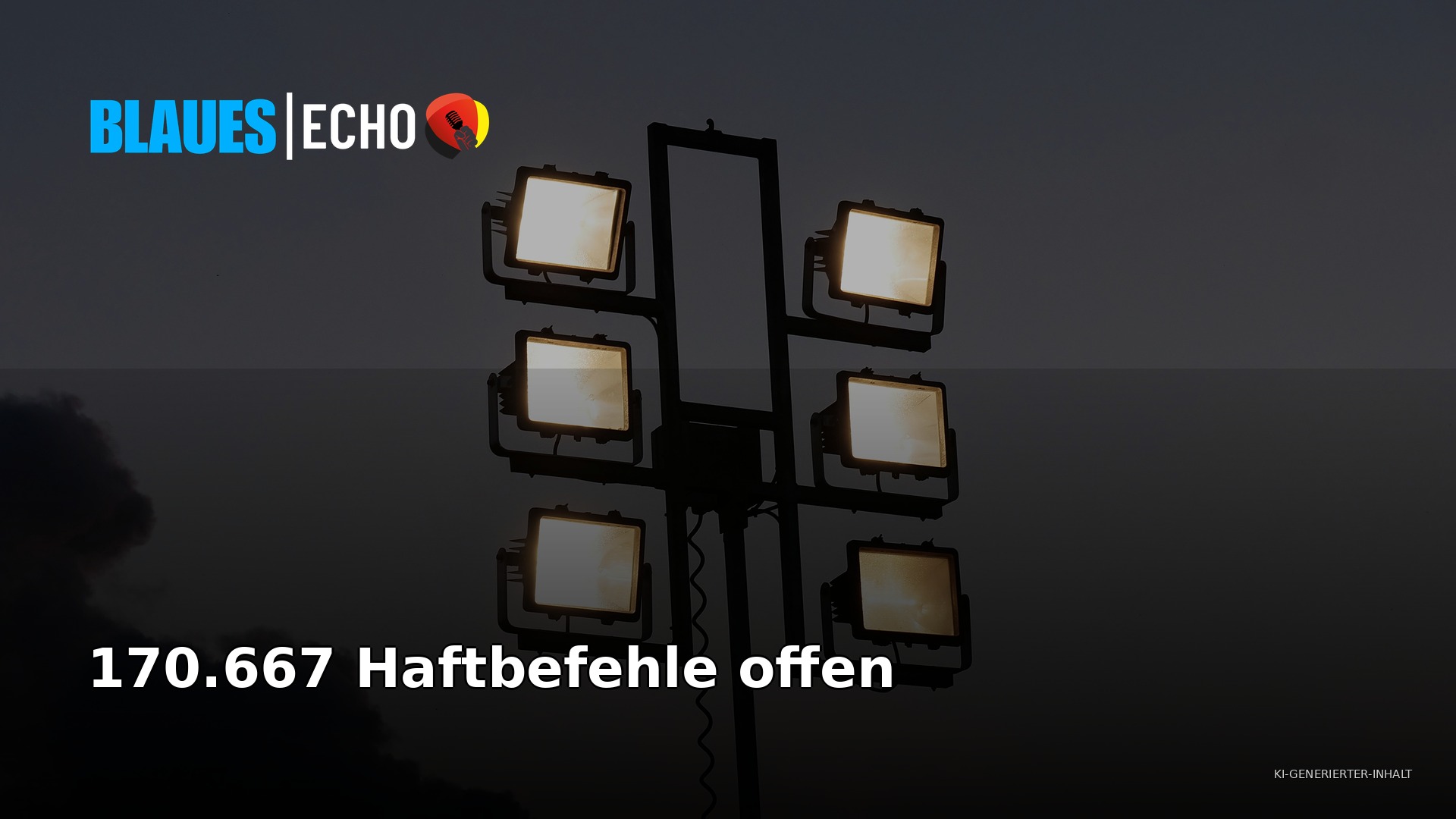 Offene Haftbefehle: 170.667 Ausschreibungen in INPOL